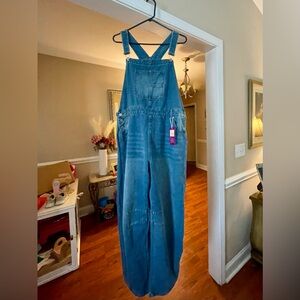 Blue Denim Overalls XXL